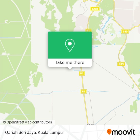 Qariah Seri Jaya map