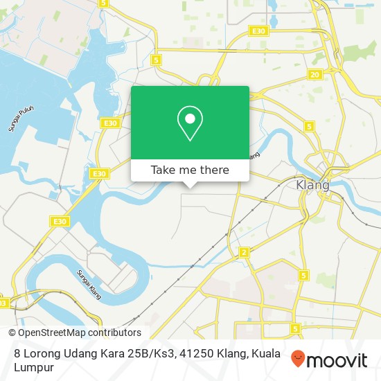 8 Lorong Udang Kara 25B / Ks3, 41250 Klang map