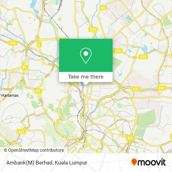 Ambank(M) Berhad map