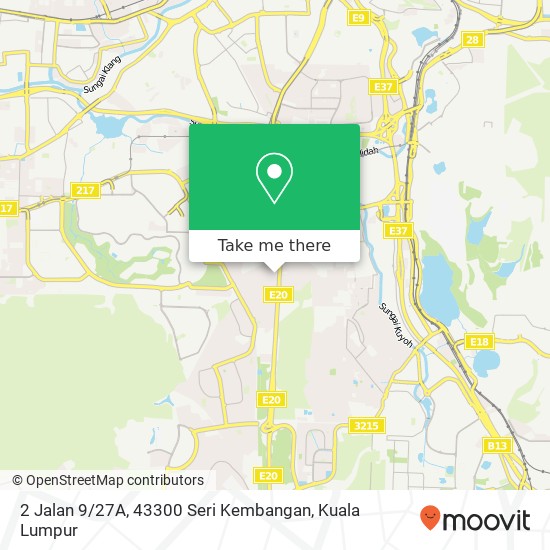 2 Jalan 9 / 27A, 43300 Seri Kembangan map