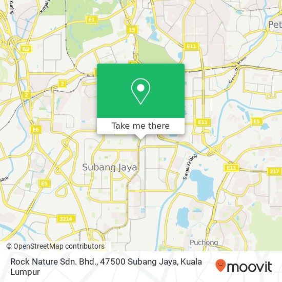 Rock Nature Sdn. Bhd., 47500 Subang Jaya map