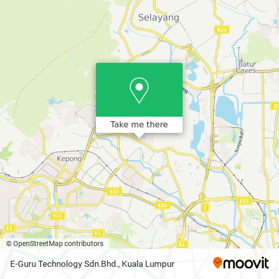 E-Guru Technology Sdn.Bhd. map