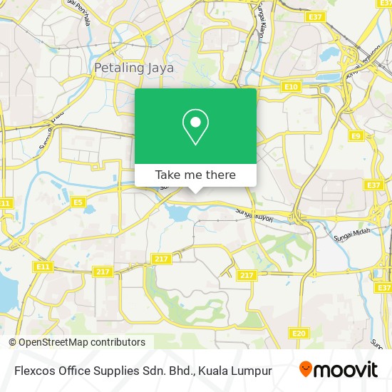 Flexcos Office Supplies Sdn. Bhd. map