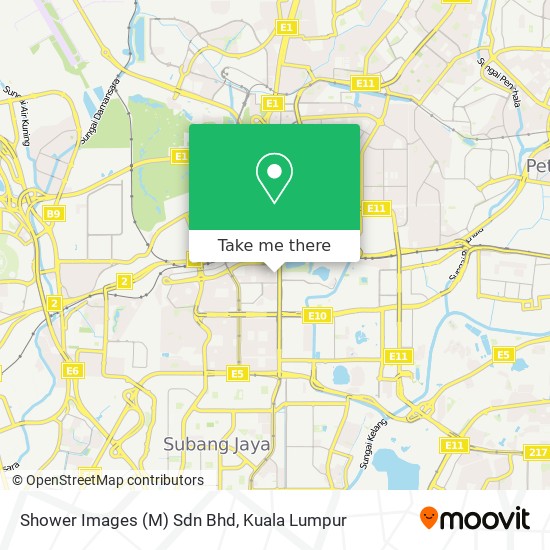 Shower Images (M) Sdn Bhd map