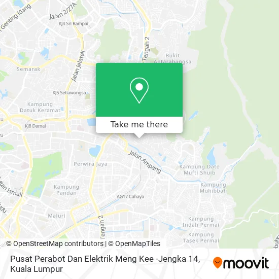 Pusat Perabot Dan Elektrik Meng Kee -Jengka 14 map