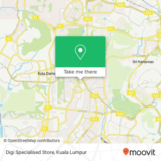 Digi Specialised Store map