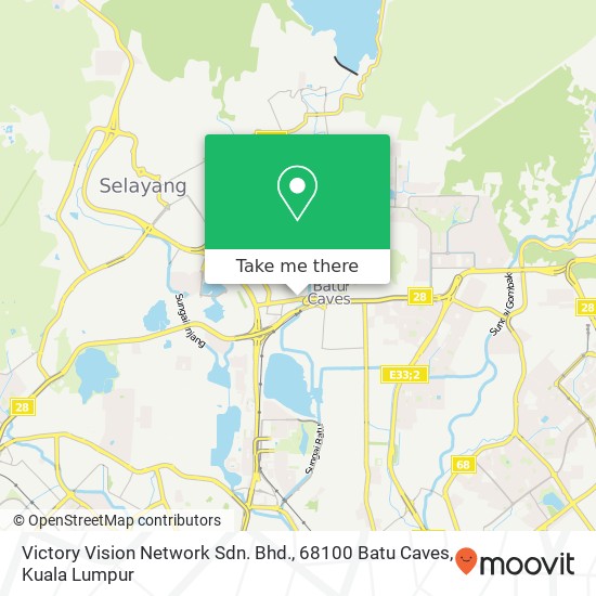 Victory Vision Network Sdn. Bhd., 68100 Batu Caves map