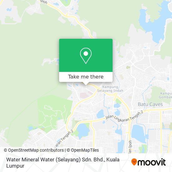 Water Mineral Water (Selayang) Sdn. Bhd. map