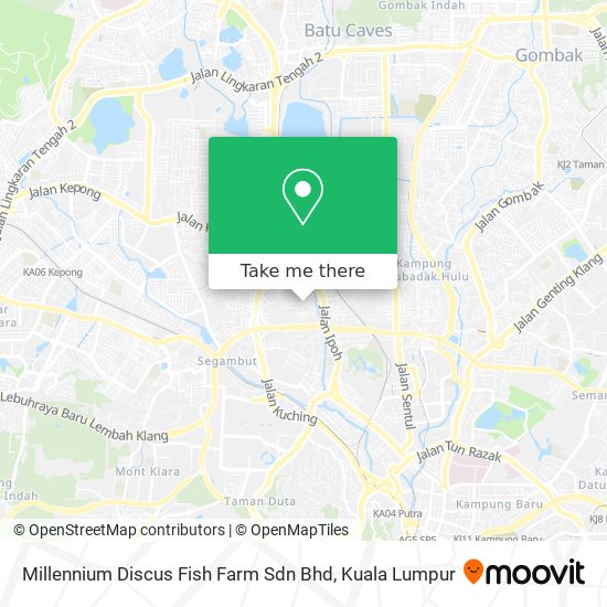 Millennium Discus Fish Farm Sdn Bhd map