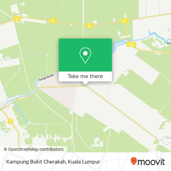 Kampung Bukit Cherakah, B104 45800 Jeram map