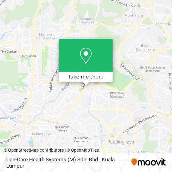 Can-Care Health Systems (M) Sdn. Bhd. map