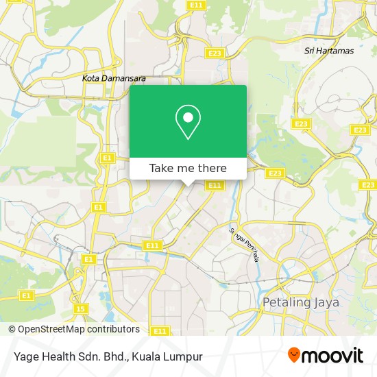 Yage Health Sdn. Bhd. map