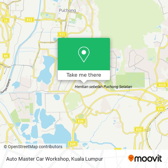 Auto Master Car Workshop map