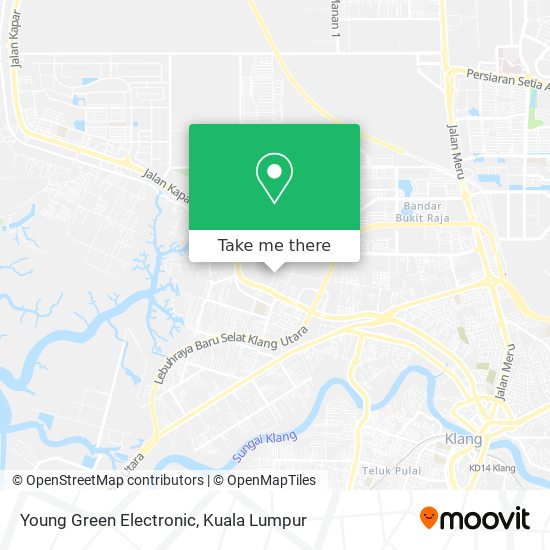 Young Green Electronic map