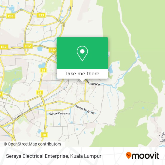 How To Get To Seraya Electrical Enterprise In Hulu Langat By Bus Mrt Lrt Or Monorail