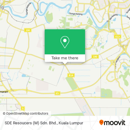 SDE Resoucers (M) Sdn. Bhd. map