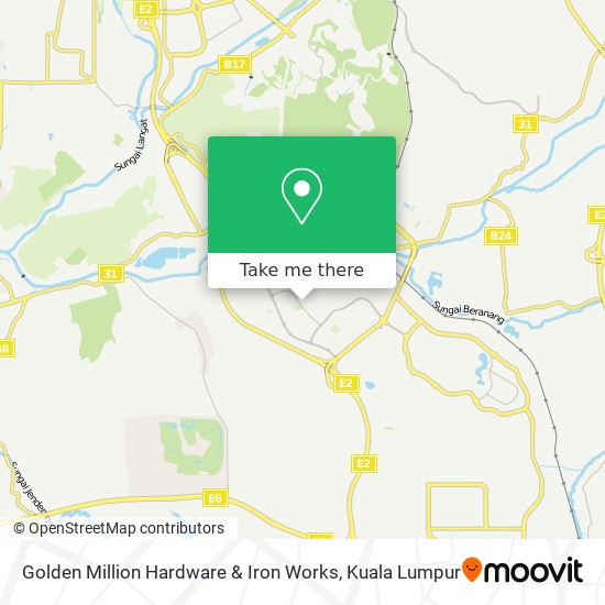 Golden Million Hardware & Iron Works map