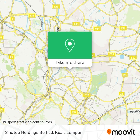 How To Get To Sinotop Holdings Berhad In Kuala Lumpur By Bus Or Mrt Lrt
