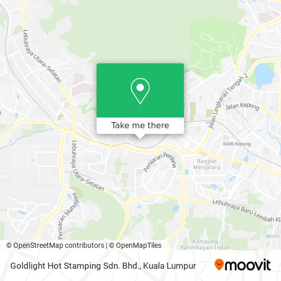 Goldlight Hot Stamping Sdn. Bhd. map