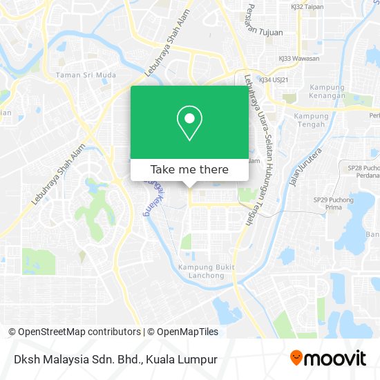 Dksh Malaysia Sdn. Bhd. map