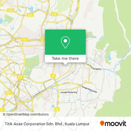 Titik Asas Corporation Sdn. Bhd. map