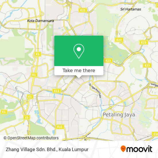 Zhang Village Sdn. Bhd. map