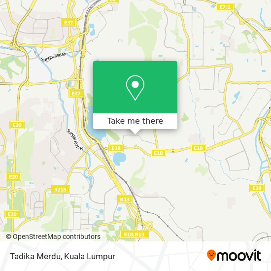 Tadika Merdu map