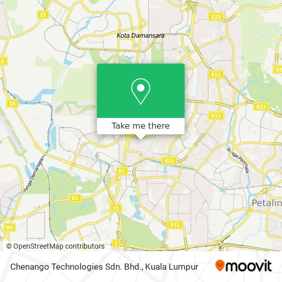 Chenango Technologies Sdn. Bhd. map