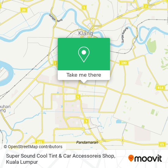 Super Sound Cool Tint & Car Accessoreis Shop map