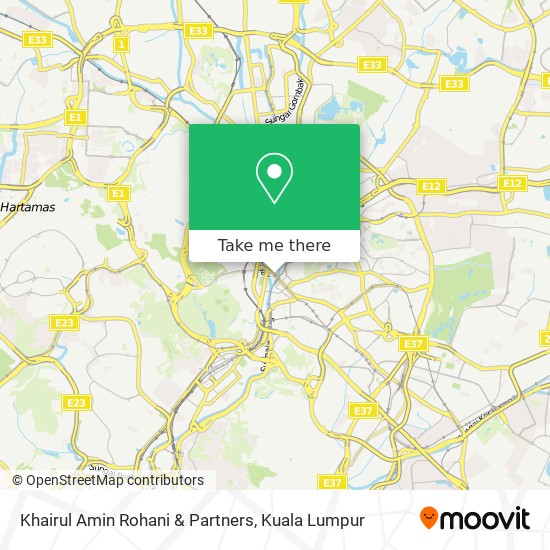 Peta Khairul Amin Rohani & Partners