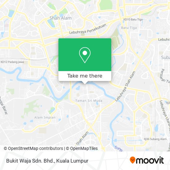 Bukit Waja Sdn. Bhd. map