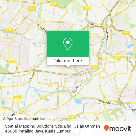 Spatial Mapping Solutions Sdn. Bhd., Jalan Othman 46000 Petaling Jaya map