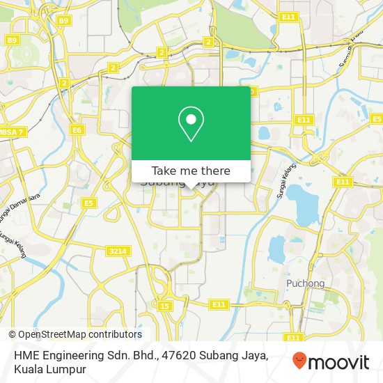 HME Engineering Sdn. Bhd., 47620 Subang Jaya map