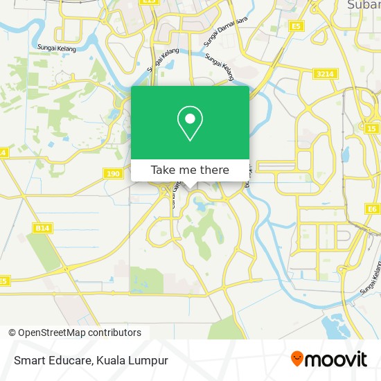 Smart Educare map