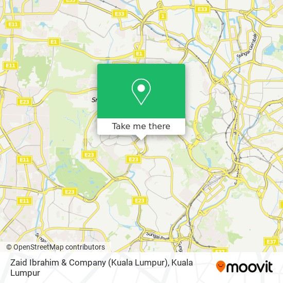 Peta Zaid Ibrahim & Company (Kuala Lumpur)