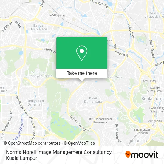 Norma Norell Image Management Consultancy map