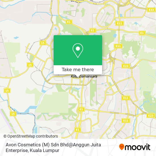 Avon Cosmetics (M) Sdn Bhd@Anggun Juita Enterprise map