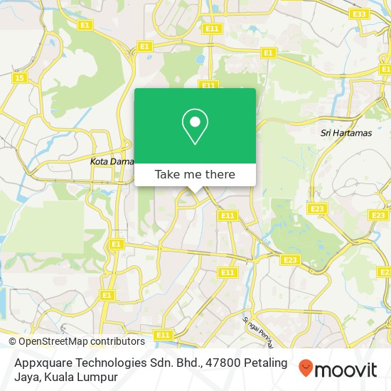 Peta Appxquare Technologies Sdn. Bhd., 47800 Petaling Jaya