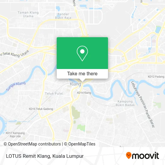 Peta LOTUS Remit Klang