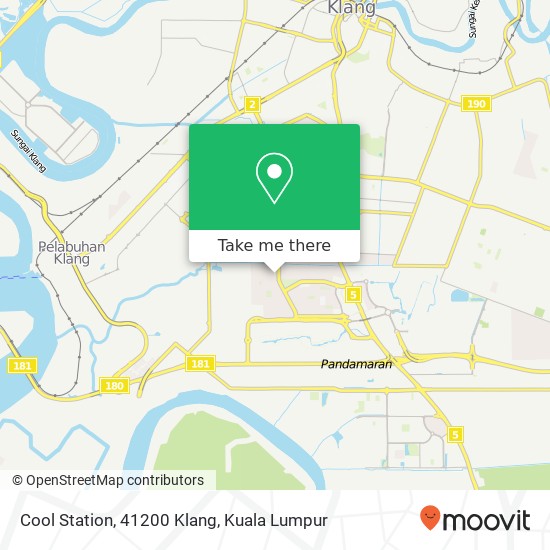 Cool Station, 41200 Klang map