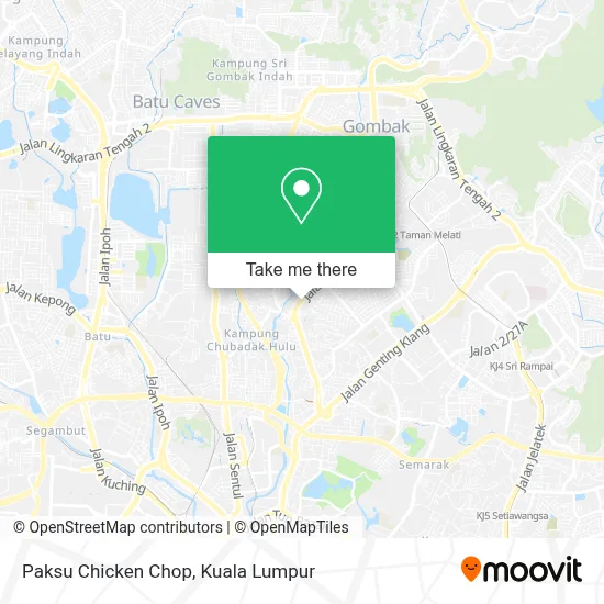 Paksu Chicken Chop map