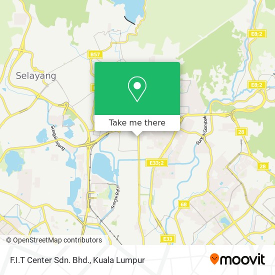 F.I.T Center Sdn. Bhd. map