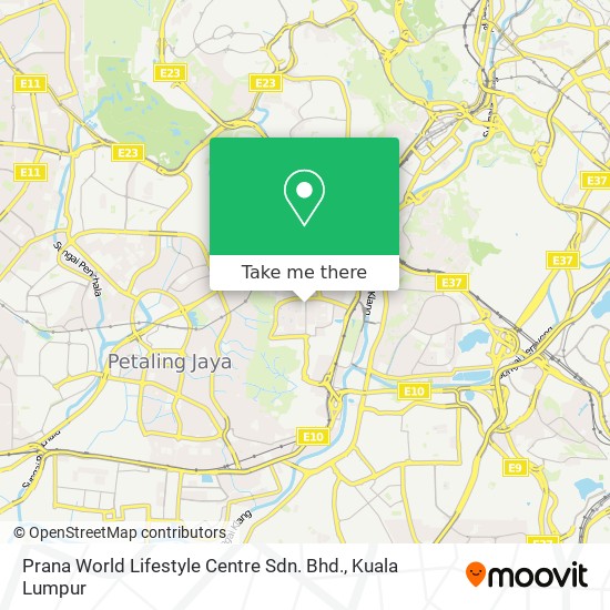 Prana World Lifestyle Centre Sdn. Bhd. map