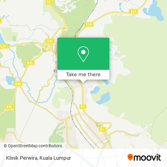 Klinik Perwira map