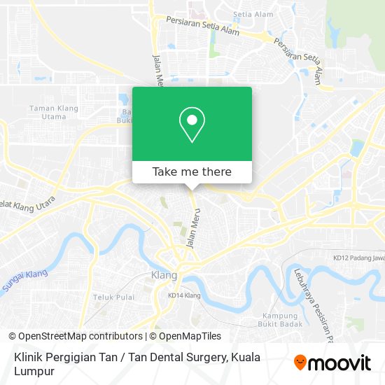 Peta Klinik Pergigian Tan / Tan Dental Surgery