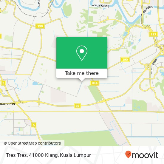 Tres Tres, 41000 Klang map