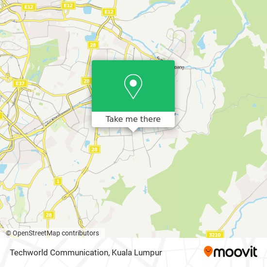 Techworld Communication map