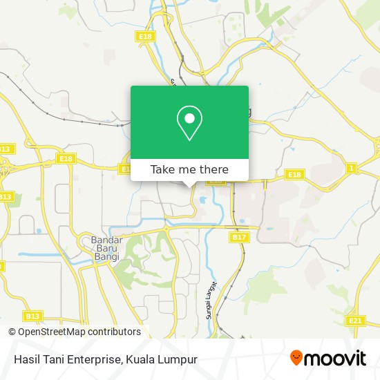 Hasil Tani Enterprise map