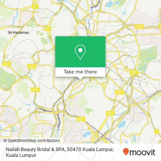 Peta Nailah Beauty Bridal & SPA, 50470 Kuala Lumpur