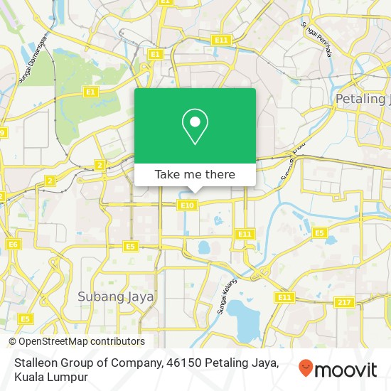 Stalleon Group of Company, 46150 Petaling Jaya map